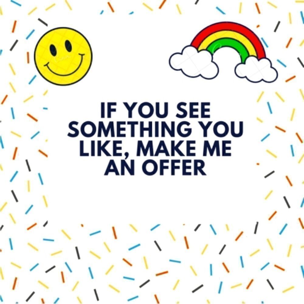 Make me an offer! 